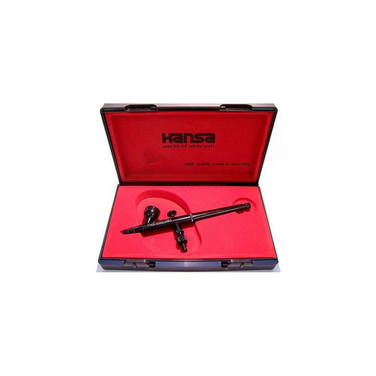 H&S Airbrushes - Hansa 281 - black nozzle set 0.2mm - cup 2ml - colour adjustment