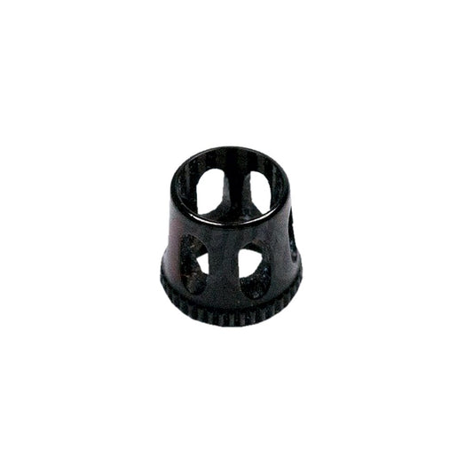 H&S Airbrushes - needle cap - black chrome for EVOLUTION limited Edition