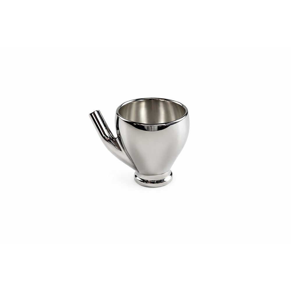 H&S Airbrushes - cup 5ml for X-models (suction feed) - angled plugging pipe for left-handed