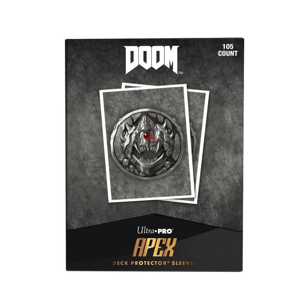 Ultra Pro: UP16913 DOOM - Creatures of Hell - Cacodemon 105CT APEX DECK PROTECTOR Sleeves