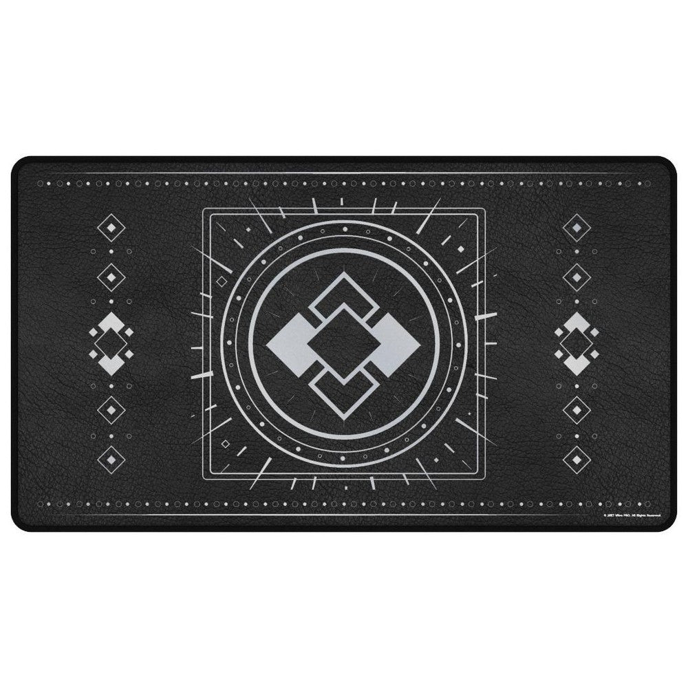 Ultra Pro: UP16970 Obsidian Leatherette Playmat for Tabletop Gaming