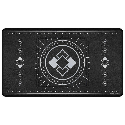 Ultra Pro: UP16970 Obsidian Leatherette Playmat for Tabletop Gaming