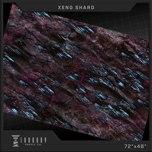 "Foundry Supply - BattleMat - Xeno Shard (48""x72"")"