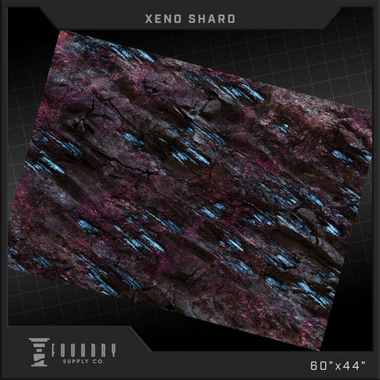 "Foundry Supply - BattleMat - Xeno Shard (44""x60"")"