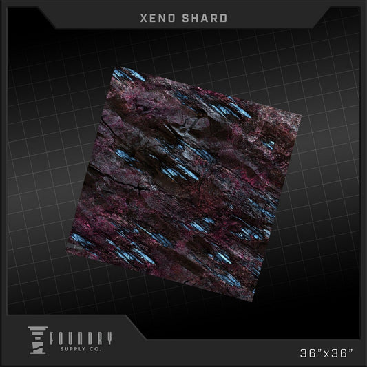 "Foundry Supply - BattleMat - Xeno Shard (36""x36"")"