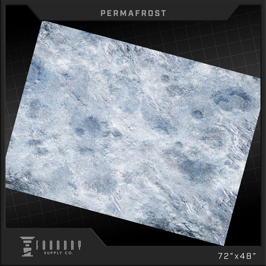 "Foundry Supply - BattleMat - Permafrost (48""x72"")"