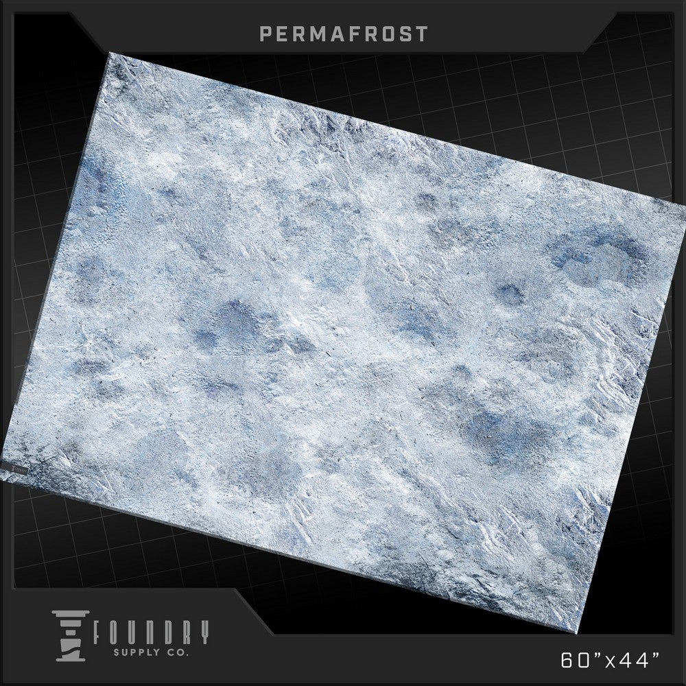 "Foundry Supply - BattleMat - Permafrost (44""x60"")"