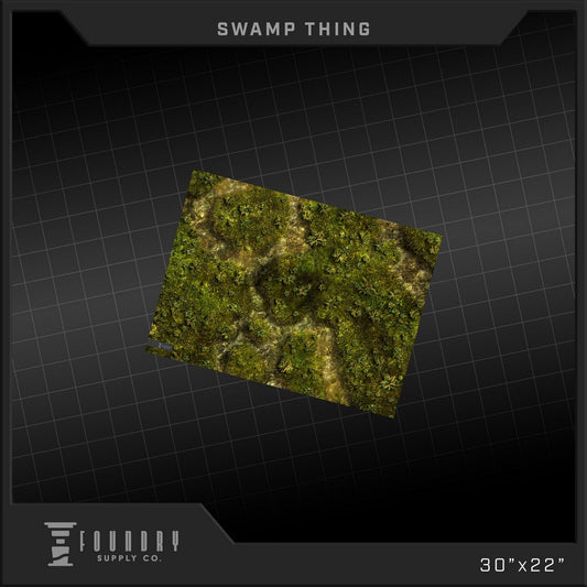"Foundry Supply - BattleMat - Swamp Thing (22""x30"")"