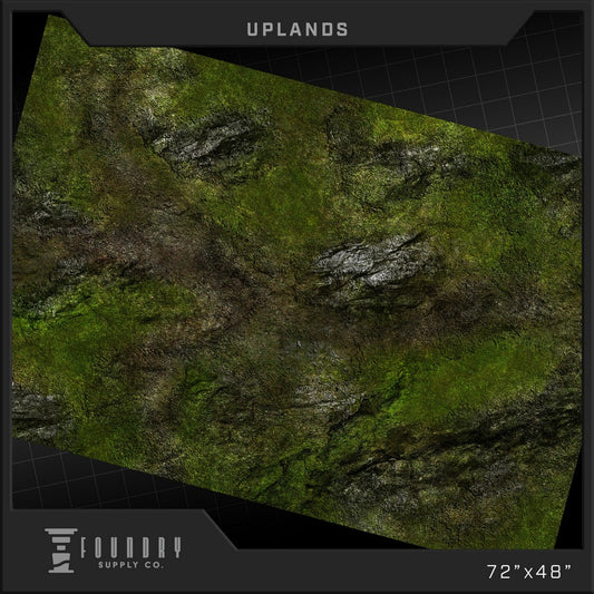"Foundry Supply - BattleMat - Uplands (48""x72"")"