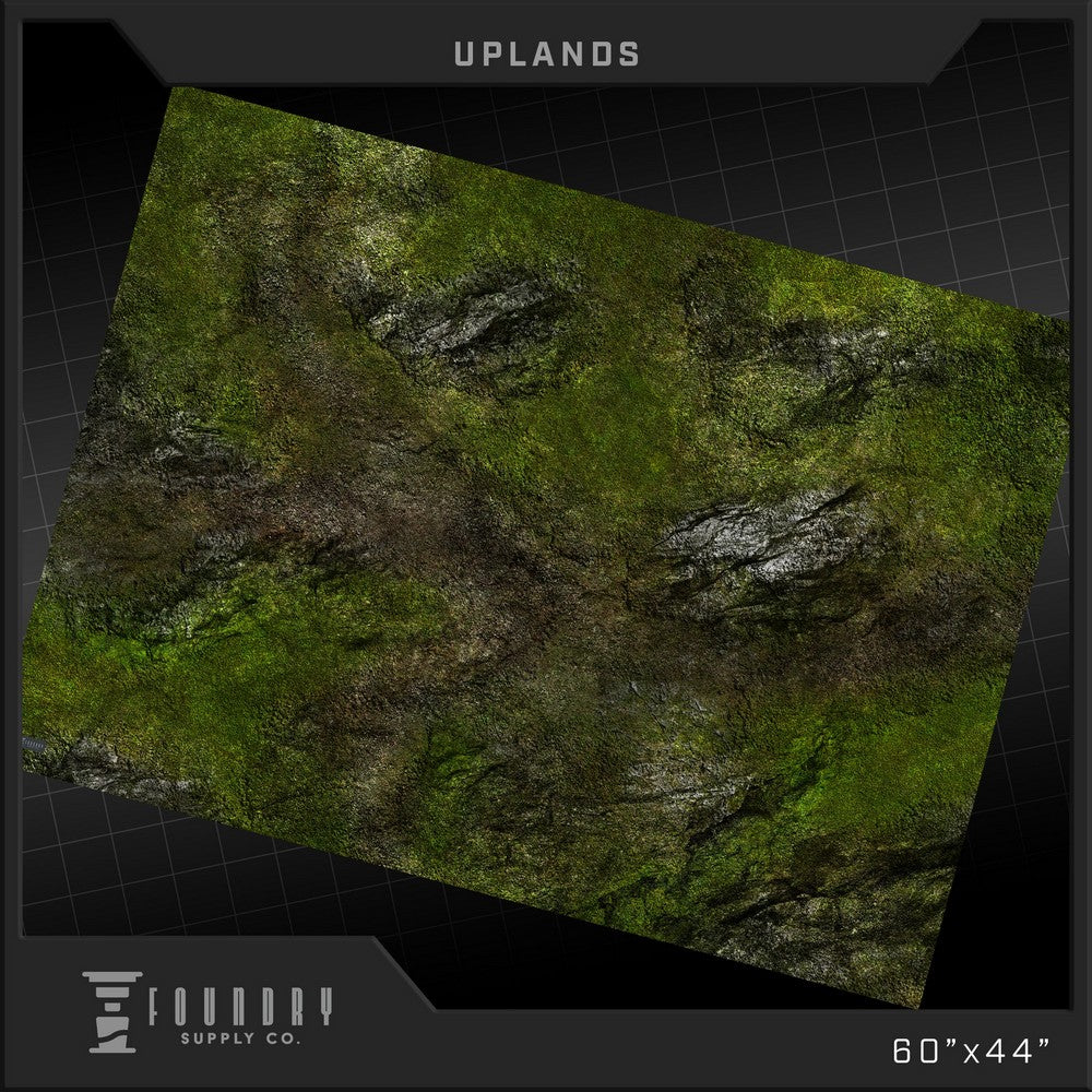 "Foundry Supply - BattleMat - Uplands (44""x60"")"