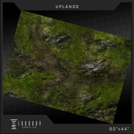 "Foundry Supply - BattleMat - Uplands (44""x60"")"