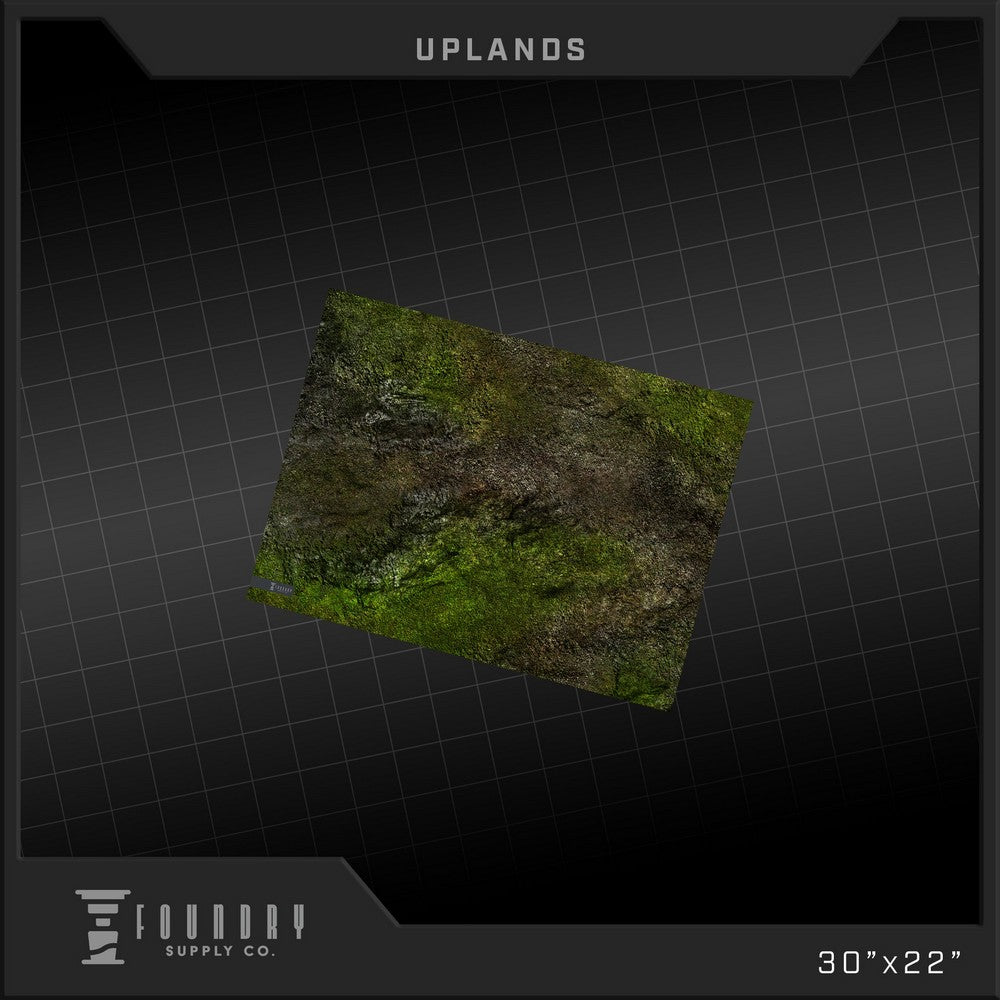 "Foundry Supply - BattleMat - Uplands (22""x30"")"