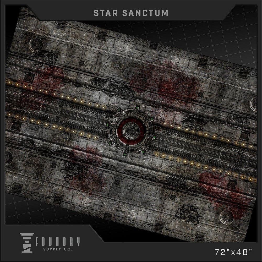 "Foundry Supply - BattleMat - Star Sanctum (48""x72"")"