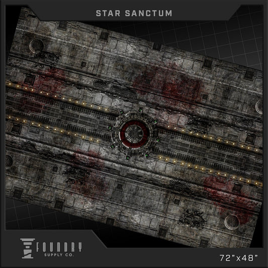 "Foundry Supply - BattleMat - Star Sanctum (48""x72"")"