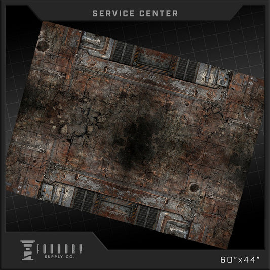 "Foundry Supply - BattleMat - Service Center (44""x60"")"