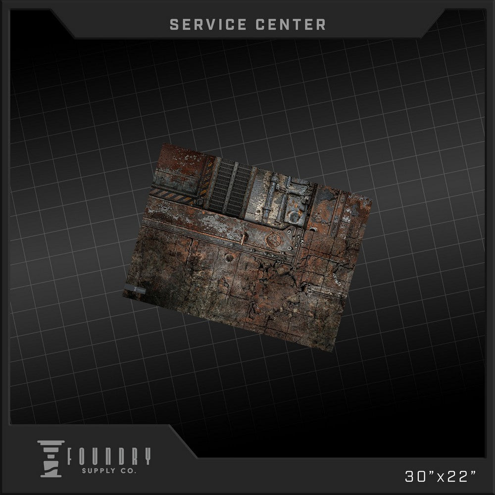 "Foundry Supply - BattleMat - Service Center (22""x30"")"