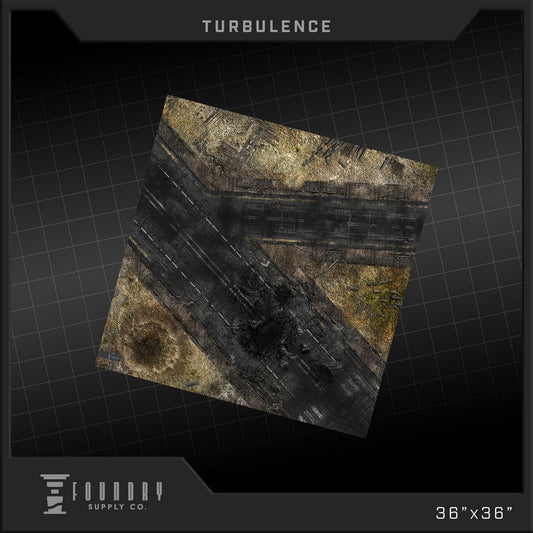 "Foundry Supply - BattleMat - Turbulence (36""x36"")"