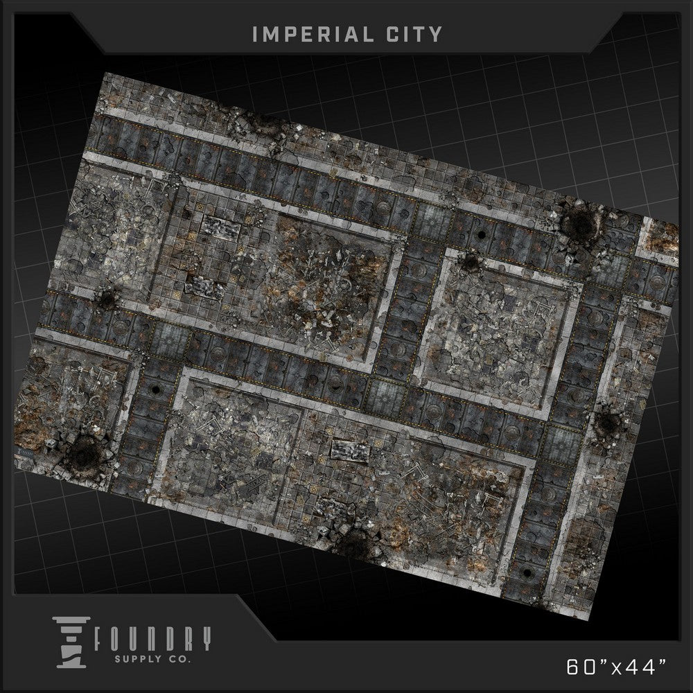"Foundry Supply - BattleMat - Imperial City (44""x60"")"