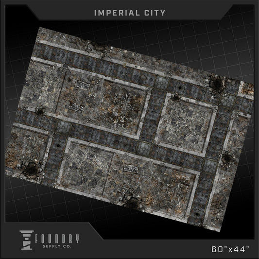 "Foundry Supply - BattleMat - Imperial City (44""x60"")"