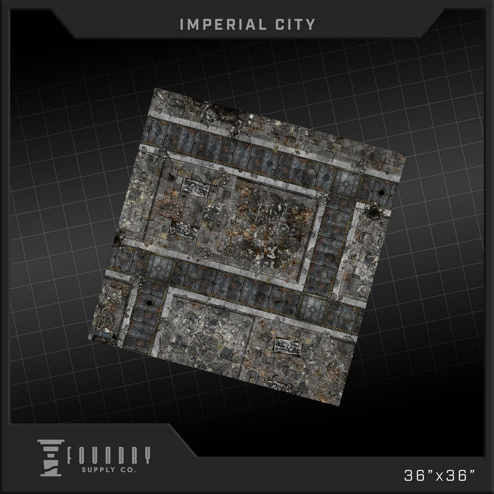 "Foundry Supply - BattleMat - Imperial City (36""x36"")"