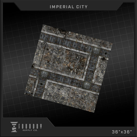 "Foundry Supply - BattleMat - Imperial City (36""x36"")"