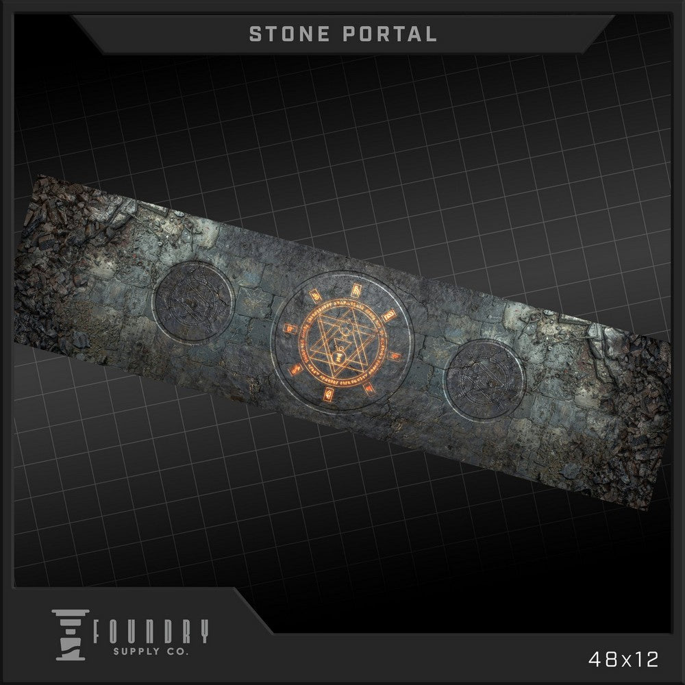 "Foundry Supply - Dropzone Overlay - Stone Portal (48""x12"")"