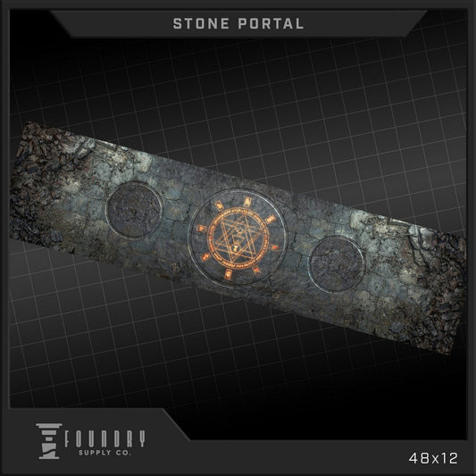 "Foundry Supply - Dropzone Overlay - Stone Portal (48""x12"")"