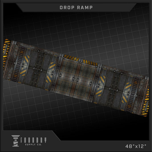 "Foundry Supply - Dropzone Overlay - Drop Ramp (48""x12"")"