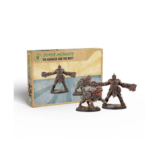 Fallout: Miniatures - The Ravager & The Mutt