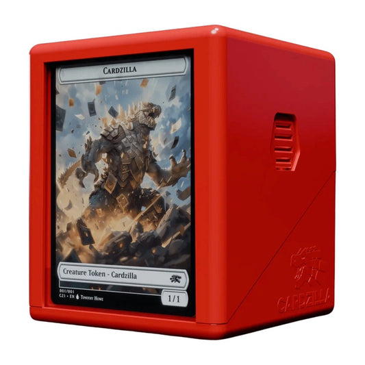 Cardzilla Showcase 100+ Deck Box - Red