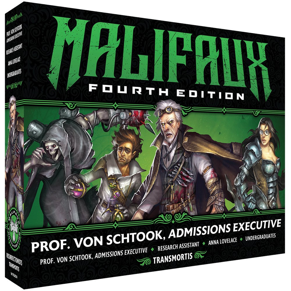 Wyrd Games: Malifaux: Resurrectionists: Prof. Von Schtook - Admissions Executive