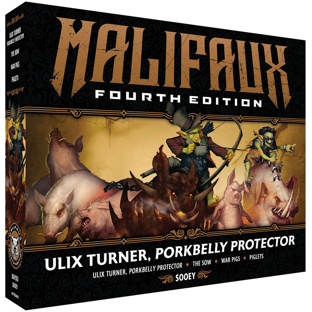 Wyrd Games: Malifaux: Bayou: Ulix Turner - Porkbelly Protector