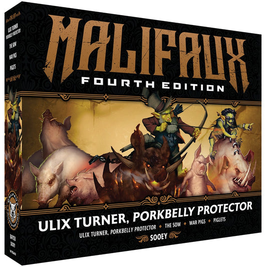 Wyrd Games: Malifaux: Bayou: Ulix Turner - Porkbelly Protector