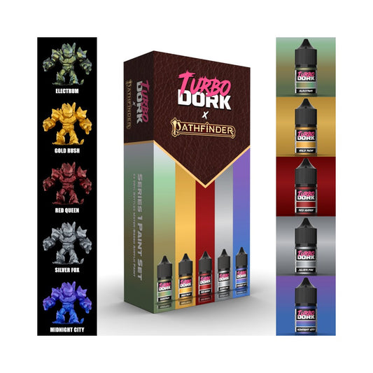 Turbo Dork - Pathfinder X Turbo Dork Series 1 Paint Set (5 Bottles of Paint)