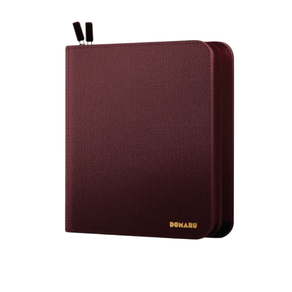 Gatherers Tavern - Binders - Domaru Binder - Series 1 - 12 Pocket - Carnelian