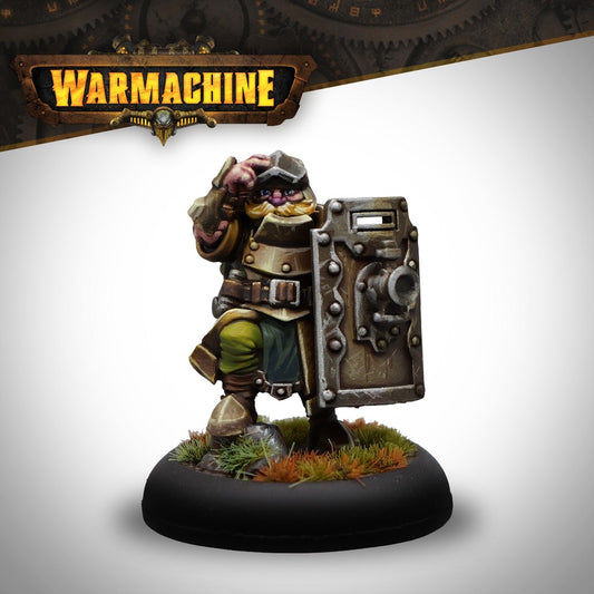 "WARMACHINE: Mercenaries Captain Barl ""Demolisher"" Dunax"