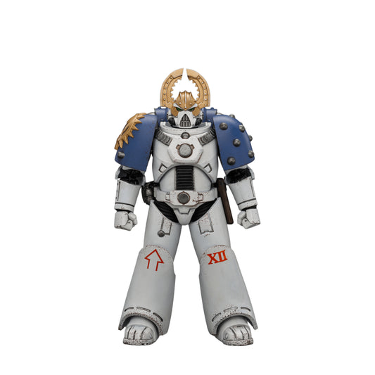 Warhammer Collectibles: 1/18 Scale World Eaters MKVI Tactical Sergeant with Plasma Pistol and Power Sword