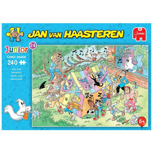 Puzzle - Jumbo Jan van Haasteren Junior 24 - Water Fight 240Pc