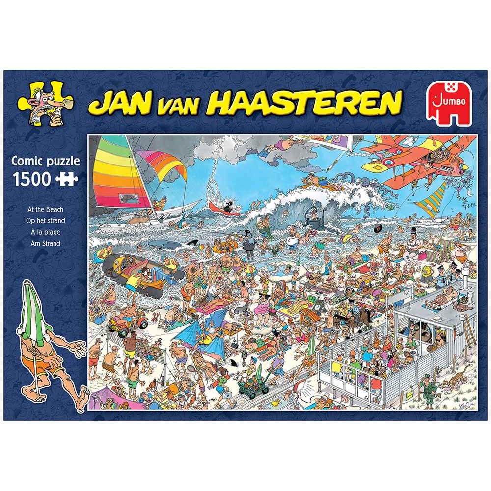 Puzzle - Jumbo - Jan van Haasteren - At the Beach 1500pcs