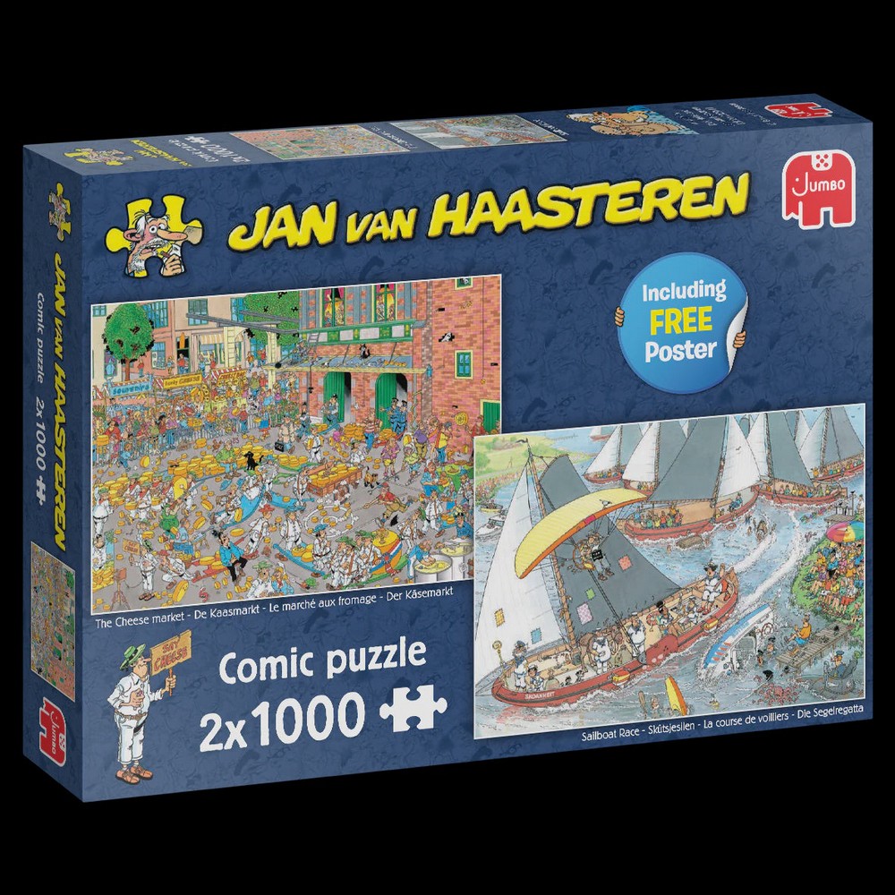 Puzzle - Jumbo Jan van Haasteren - Dutch Traditions 2x1000pc