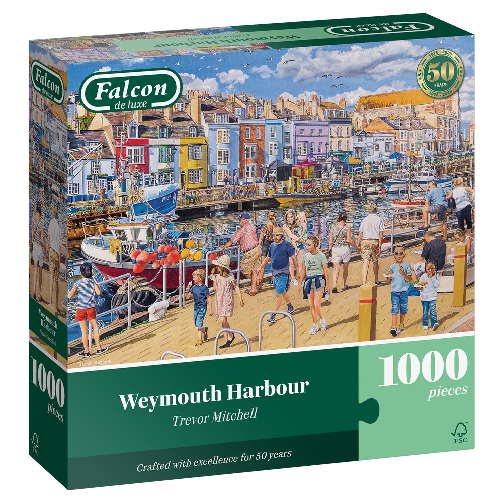 Puzzle - Jumbo - Falcon - Weymouth Harbour (1000 pieces)