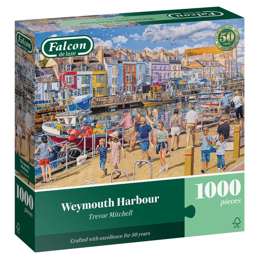 Puzzle - Jumbo - Falcon - Weymouth Harbour (1000 pieces)