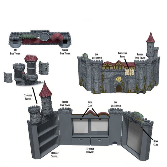 Dungeons & Dragons Replicas of the Realms: Castle Ravenloft DM Scree