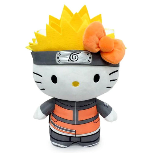 Naruto x Hello Kitty 13” Plush- Naruto