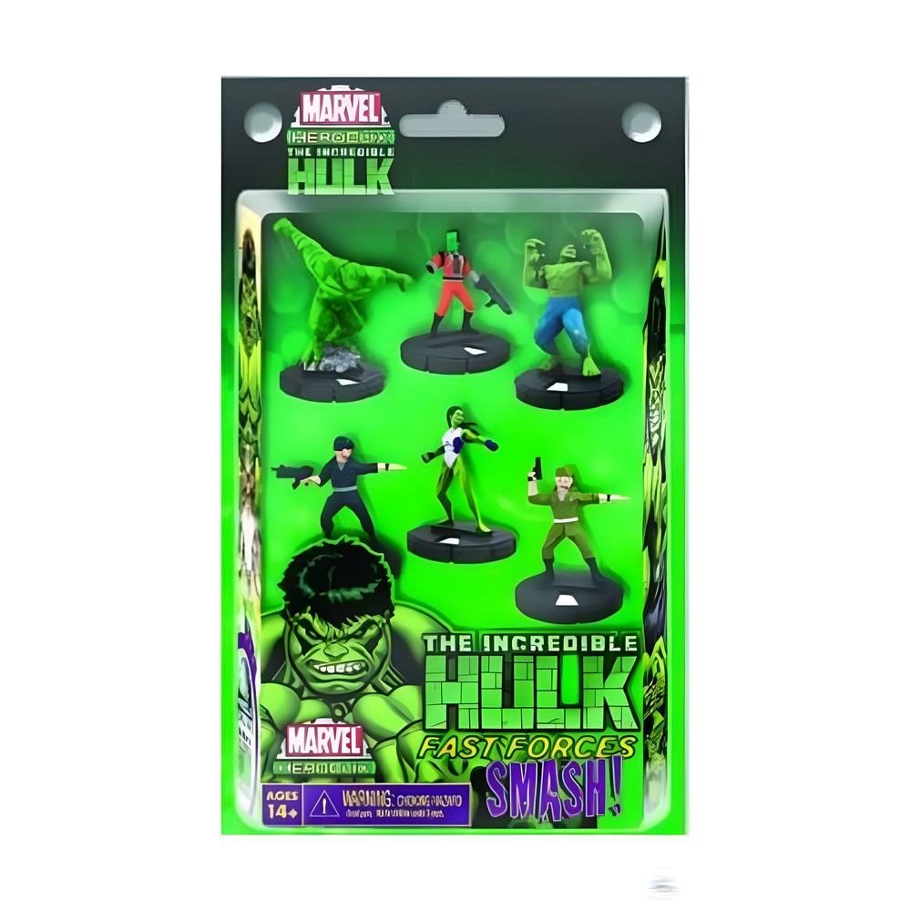 Marvel HeroClix: Incredible Hulk Fast Forces 6-pack