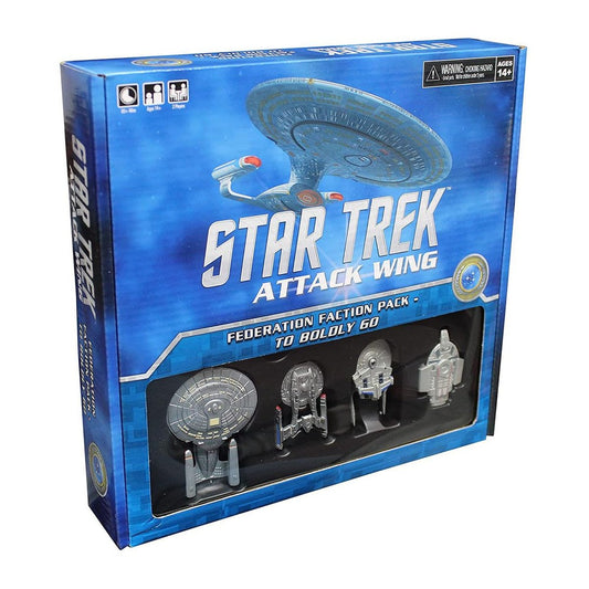 Star Trek Attack Wing: Federation Faction Pack - To Boldly Go...