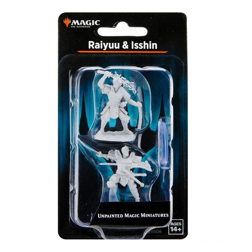 Magic: The Gathering Unpainted Miniatures: Raiyuu & Isshin