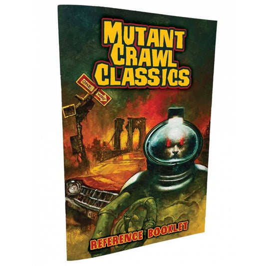 Mutant Crawl Classics Reference Booklet