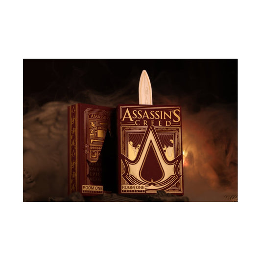 Assassin's Creed Legacy Ver. II Playing Cards - Garnet Hidden Blade Edition