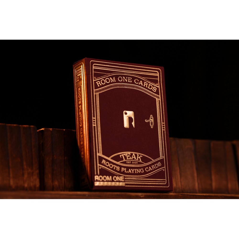 Red Roots Playing Cards | Teak Edition